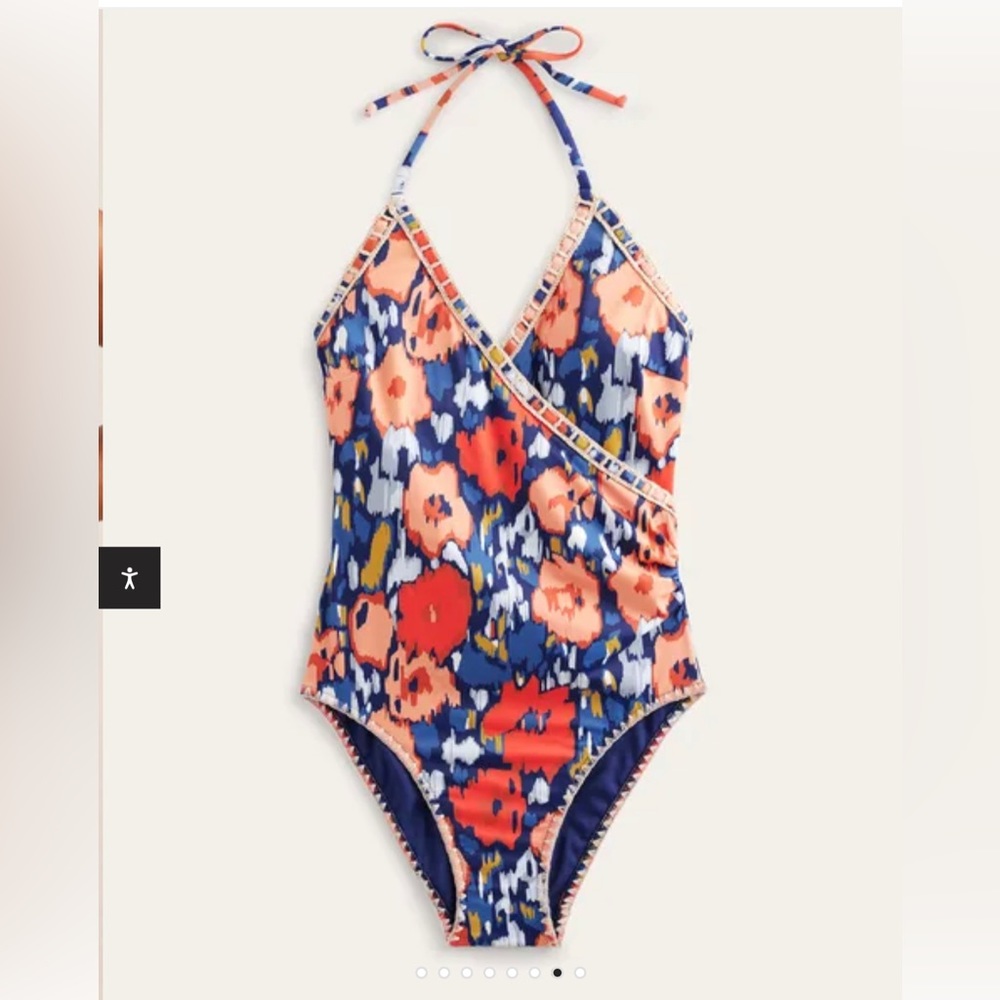 Womens Boden brand swimsuit- size 12- new with tags!